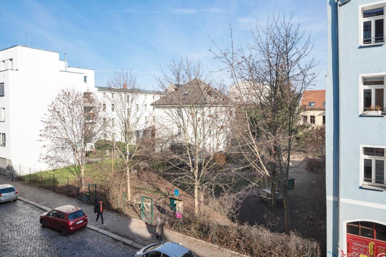 Tinytiny Modernes Studio Apartment In Plagwitz Lipsia Esterno foto