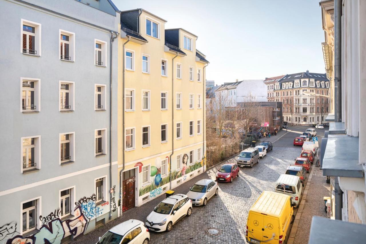 Tinytiny Modernes Studio Apartment In Plagwitz Lipsia Esterno foto